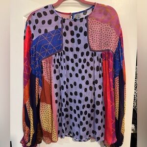 Bl-nk Miranda Peasant Blouse